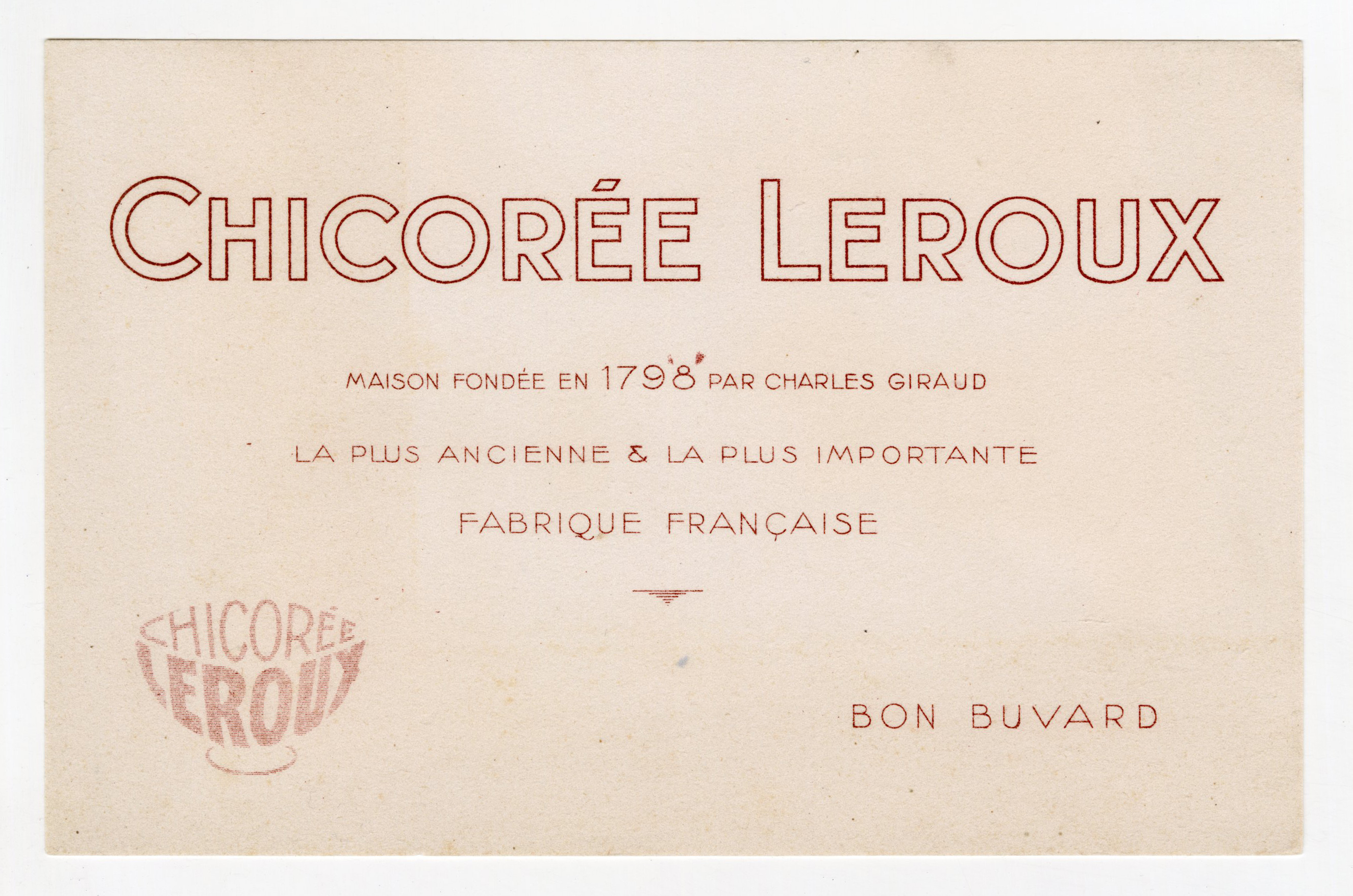 Buvard Leroux