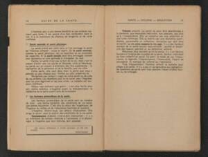 Guide de la santé du cheminot du Docteur Pierre Delore, 1949, édité par les publications sociales de la SNCF.