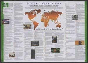 Brochure pour la Journée mondiale de la femme rurale : page intérieure, 1998-1999.