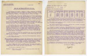 Note interne de la Compagnie des mines de Courrières sur les élèves-ingénieurs du STO, 24 mai 1943.