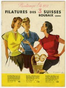 Catalogue Printemps-Été des Trois Suisses : couverture, 1952.