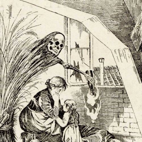 ANMT 2019 8 324, Leroux. Détail d'un dessin de Boquillon, issu de la publication Le bien social: journal Illustré contre l'alcoolisme, édité par la Ligue Patriotique contre l’alcoolisme (Bruxelles, Belgique) de 1892 à 1913.