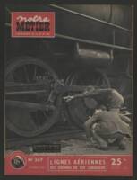Notre Métier, n°267, magazine d'entreprise de la SNCF : couverture, 1950.