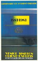 Affiche du centenaire de l’Orient-Express 1883-1983 : brochure, 1983.  ANMT, Compagnie internationale des wagons-lits et des grands express européens et du tourisme (CIWLT), 2022 9 1422.
