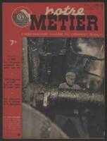 Notre Métier, n°1436, magazine d'entreprise de la SNCF: Couverture, 1948.