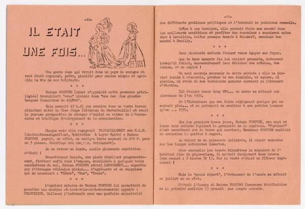Journal syndical hebdomadaire : bulletin f&eacute;minin, 1963. ANMT 1995 15 3, Centre d'&eacute;tudes sur les mouvements trotskystes et r&eacute;volutionnaires internationaux (CERMTRI).
