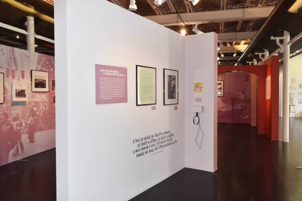 Photographie de la partie 3 de l'exposition.