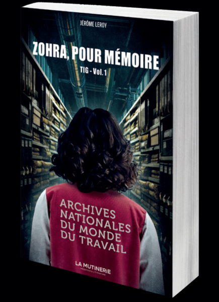Couverture de Zohra, pour mémoire, 2024.  Crédits : Gildas Joulain.