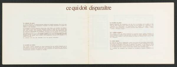 Extrait de la brochure "Le NORMATT face aux abus", 1972.