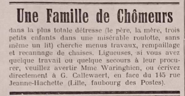Ville de Paris, Biblioth&egrave;que historique 2-Per-1247, Le Nord f&eacute;ministe, janvier 1933