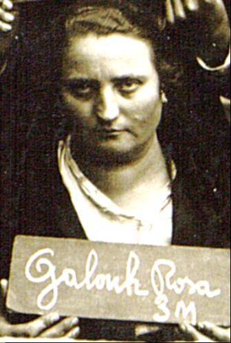 Portrait tiré du dossier professionnel d’une certaine Rosa Galuk, employée serbe de la compagnie des mines de Lens. Photographie, années 1930. ANMT 2006 1. Compagnie des mines de Lens.