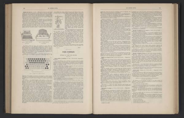 Extrait de &laquo; Le g&eacute;nie civil &raquo; : revue g&eacute;n&eacute;rale des industries fran&ccedil;aises et &eacute;trang&egrave;res T.19, 1891. ANMT 1991 5 63, fonds Fives-Cail-Babcock (et anciennes soci&eacute;t&eacute;s absorb&eacute;es).