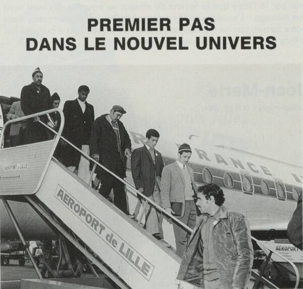 Photographie extraite de l'article « Le bassin minier du Nord Pas-de-Calais de 46 à 90 à travers les journaux d'entreprise » in Relais, n°141, janvier 1982.