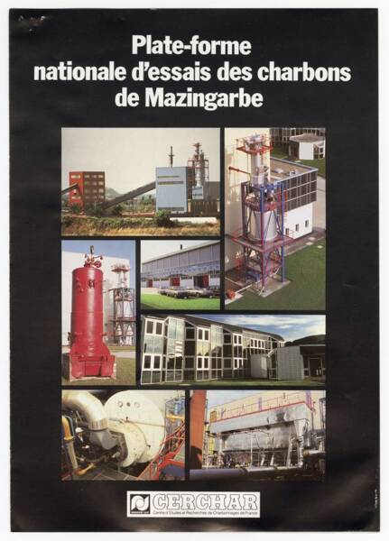 Plaquette de présentation de la plateforme de Mazingarbe (Pas-de-Calais), 1987